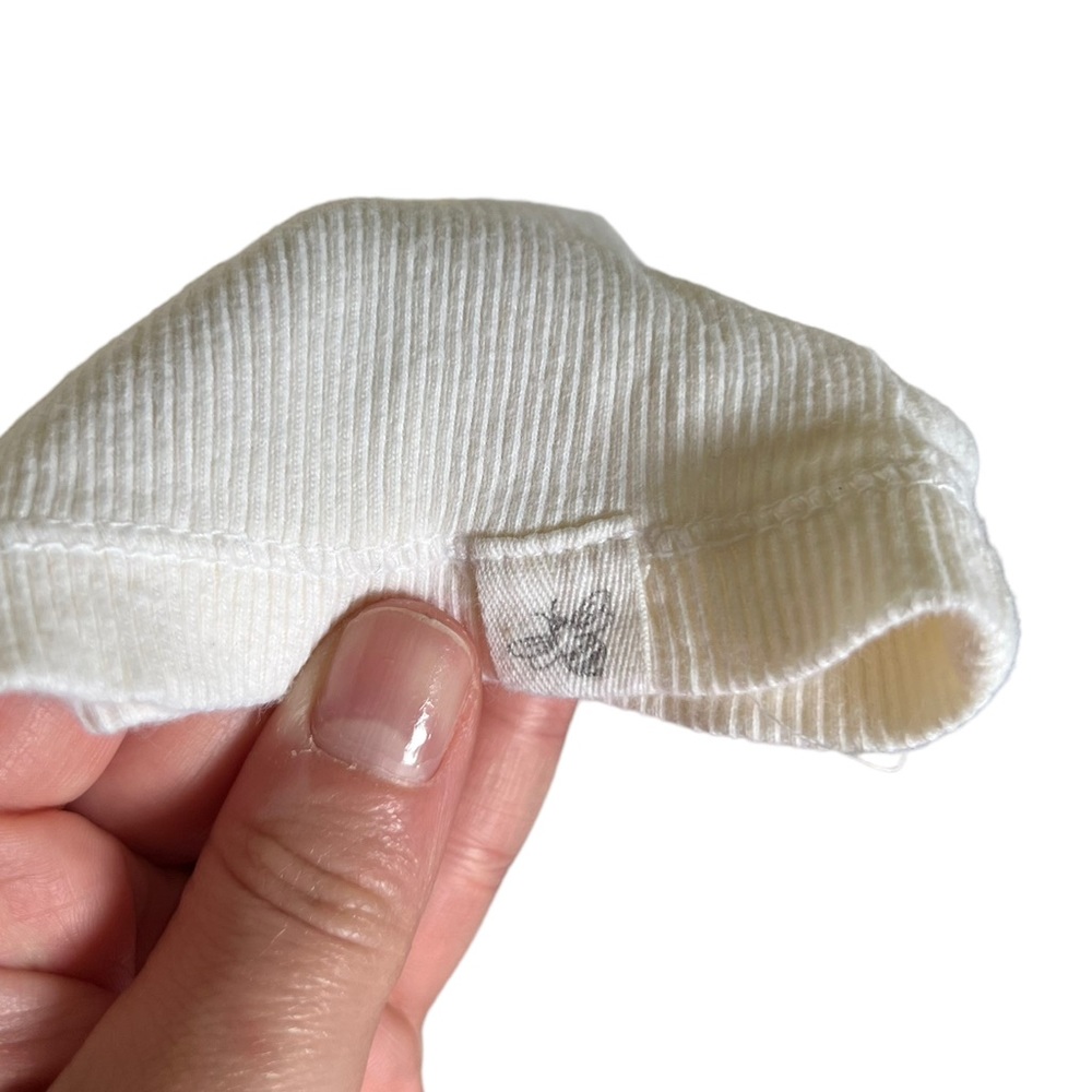 Burt's Bees Baby • Organic Cotton Ivory Henley Ribbed
Shirt - Picture 5 of 7